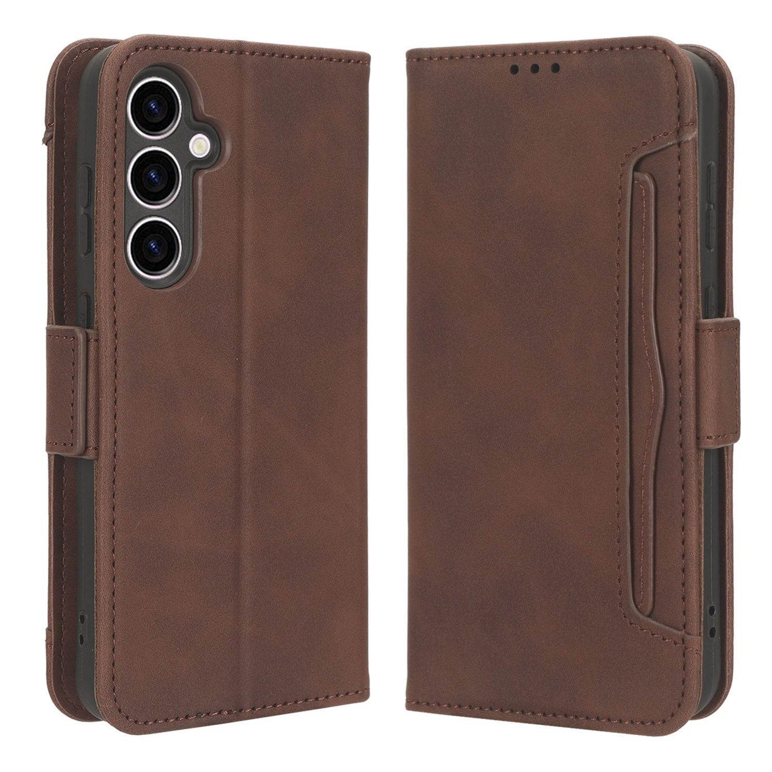 Phone Case with Multiple Card Slots for Samsung Galaxy S23 FE Stand Wallet Leather Cover Phone Case with Multiple Card Slots for Samsung Galaxy S23 FE Stand Wallet Leather Cover
